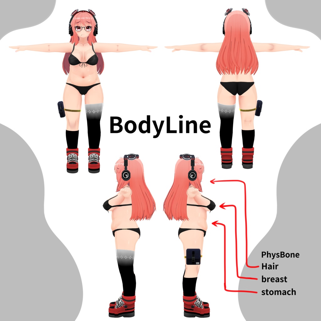 【オリジナル3Dモデル】Arcturus 【ChubbyModel】