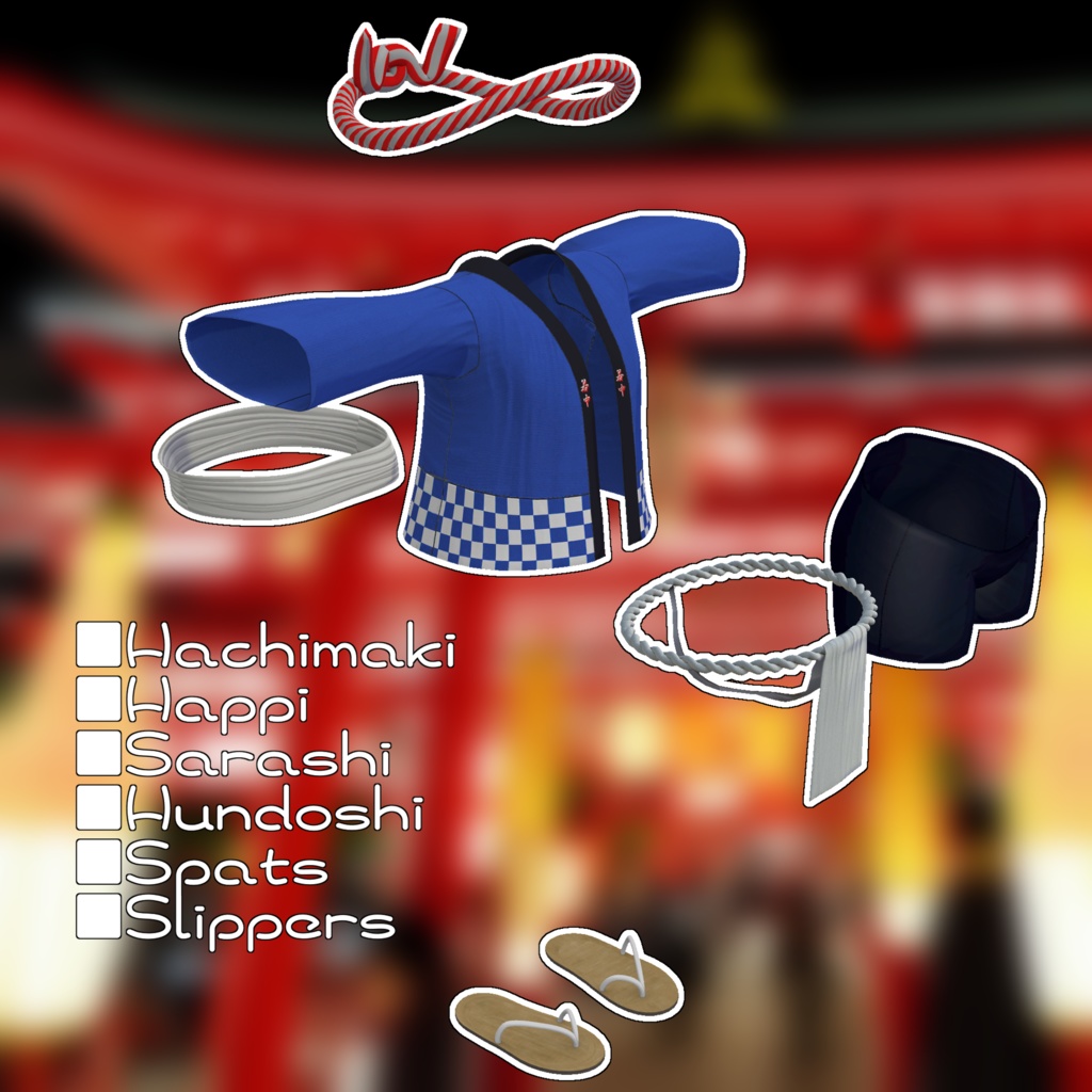 【Minarai】お祭りセット【Costume】