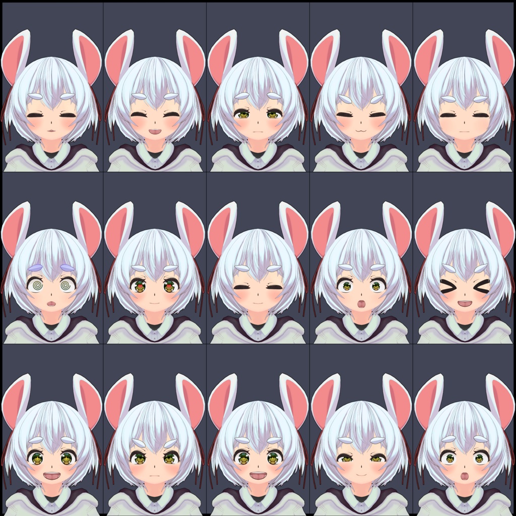 【オリジナル3Dモデル】瑞好鼠 -Mizune- 3.1.0Ver