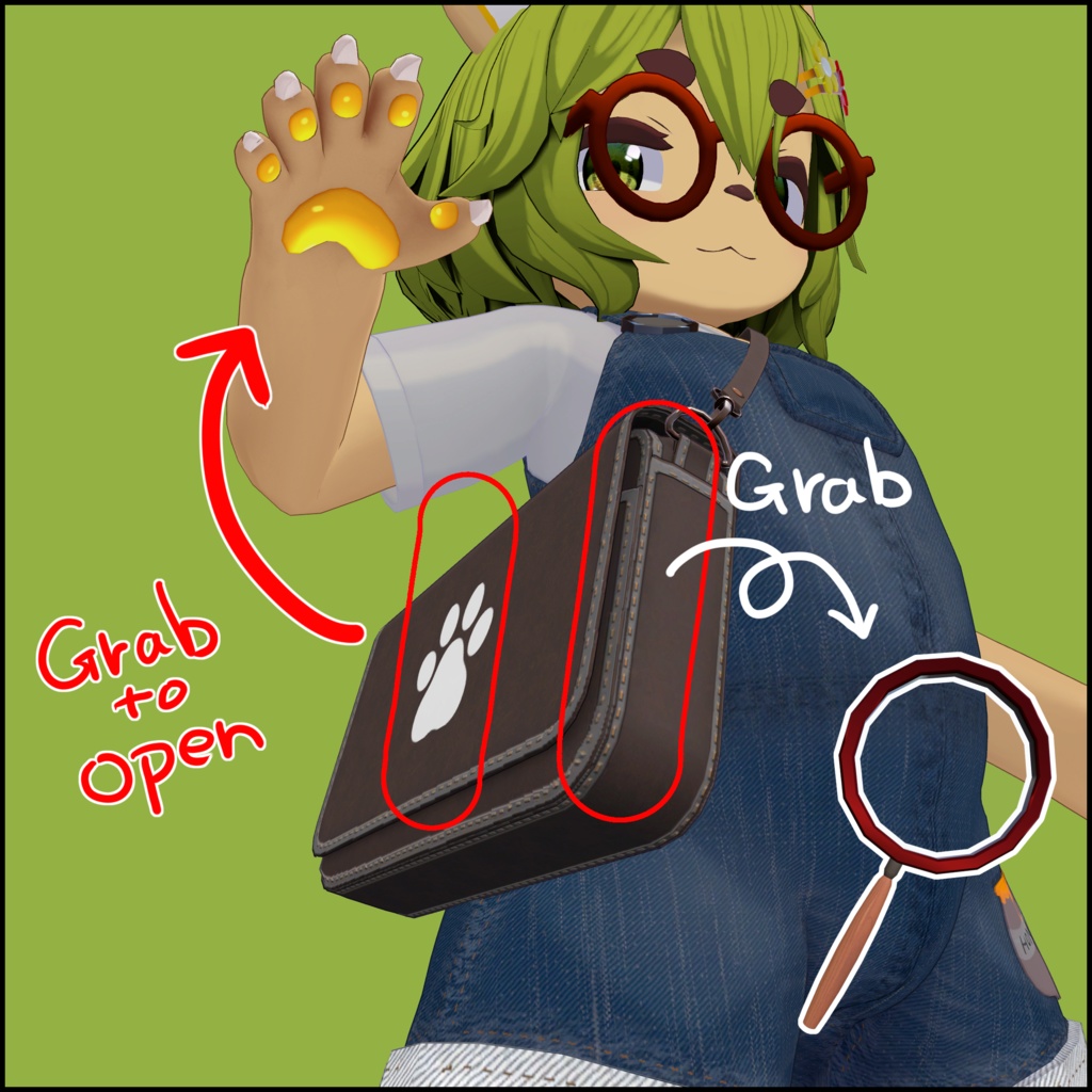 【オリジナル3Dモデル】シルベア -Silbear- 1.3.0ver