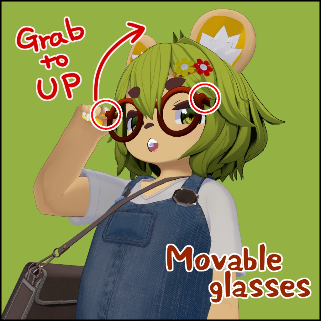 【オリジナル3Dモデル】シルベア -Silbear- 1.3.0ver