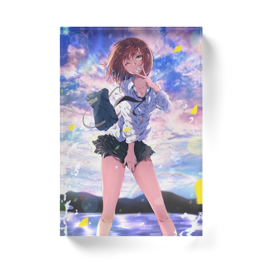 『springtime of life』アクリルブロック