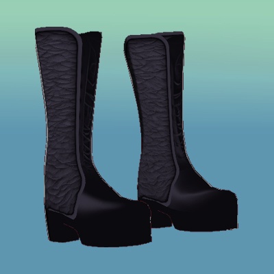 Cute Gothy Scale Boots