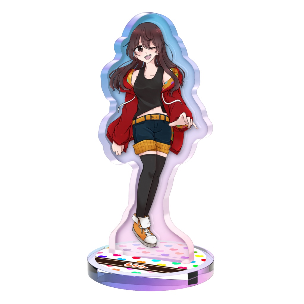 オーロラアクリルスタンド(Leo.)