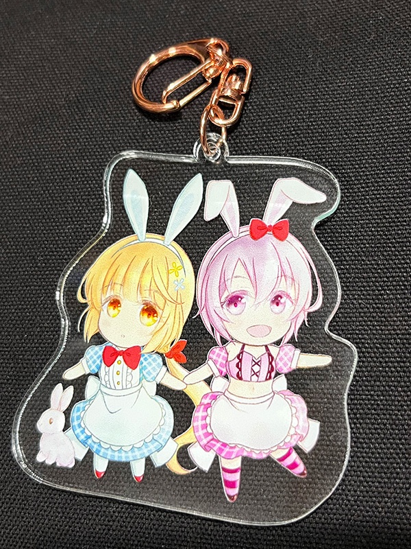 おとより(うさぎ)アクキー&コピー本セット