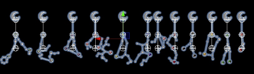 星座ピアス&ブローチ