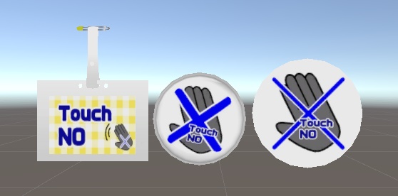 【VRC】意思表示バッチ、ネーム、アイコン【CVR】