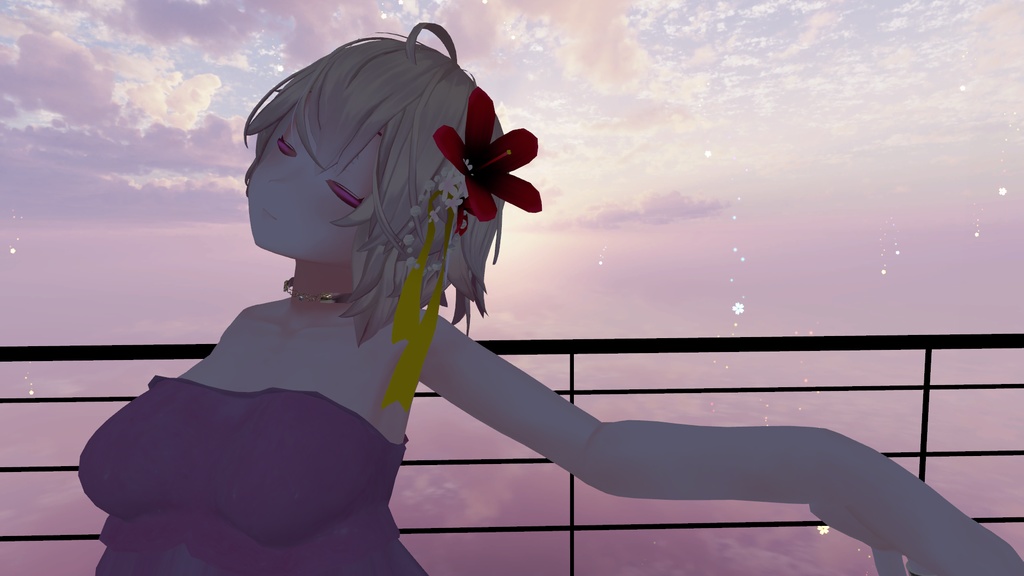 夏にぴったり!ハイビスカスの髪飾り(hibiscus accessories)