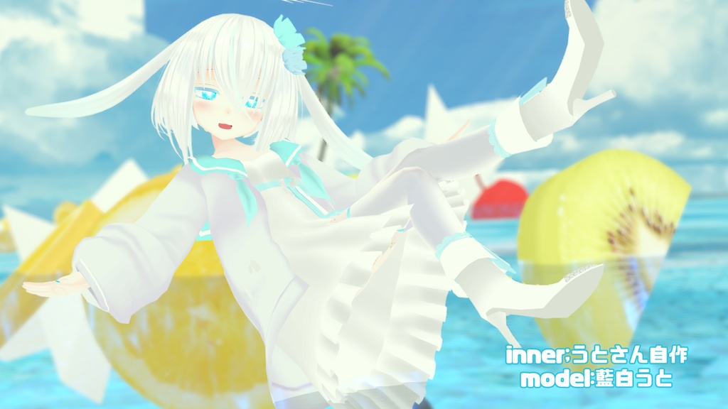 (14アバター対応)だぼゆるセーラーカーディガン