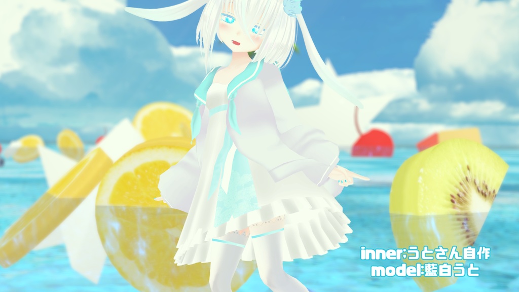 (14アバター対応)だぼゆるセーラーカーディガン