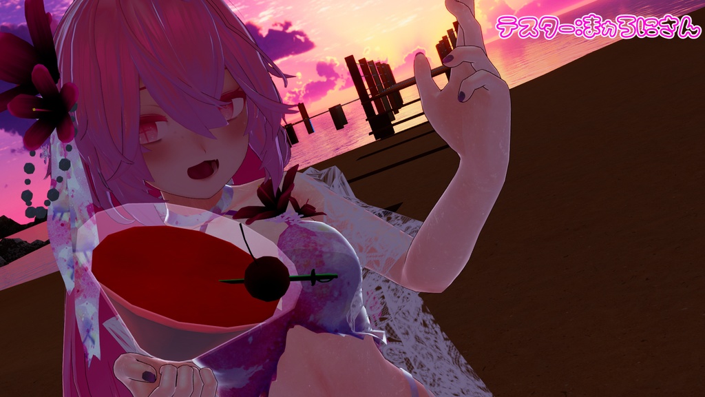 メリノ専用 Hibiscus Bikini