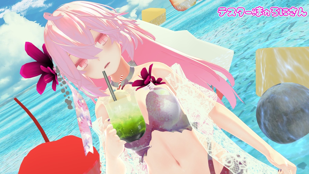 メリノ専用 Hibiscus Bikini