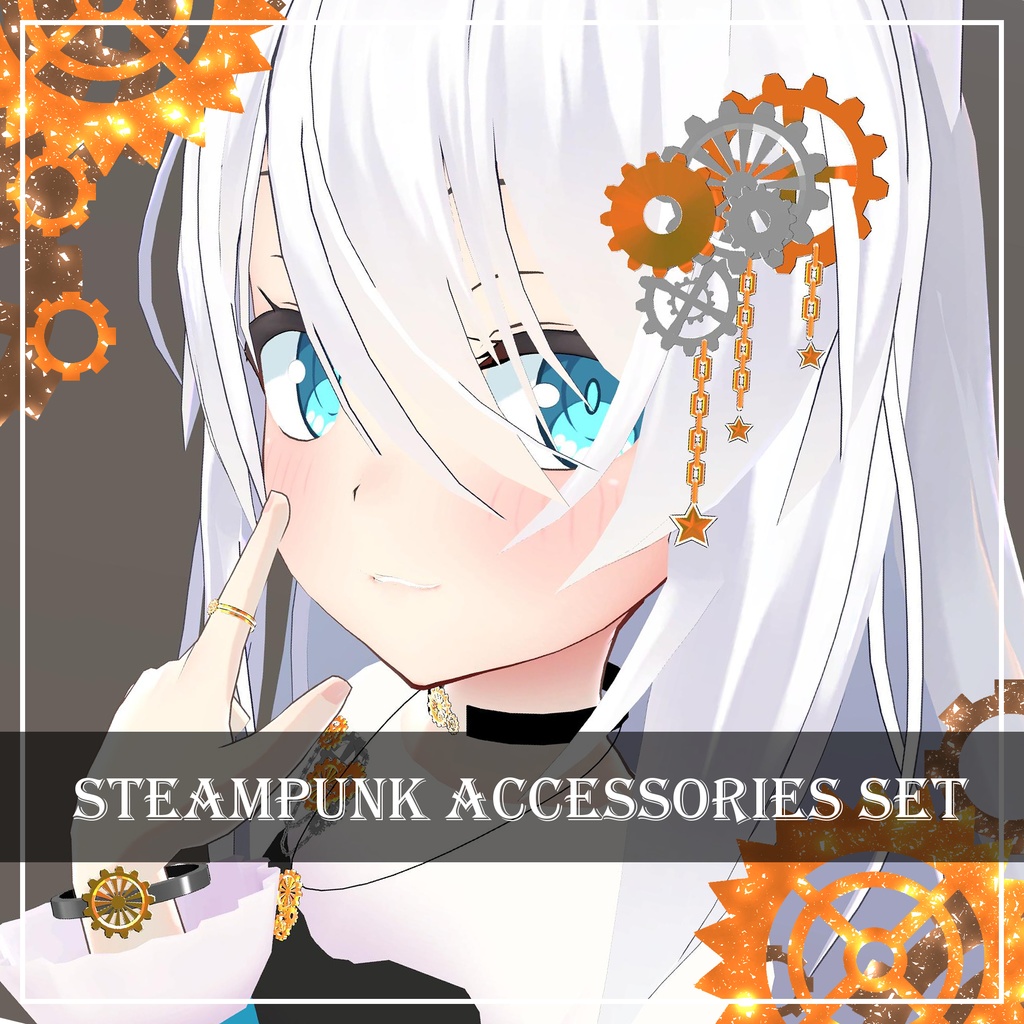 Steampunk accessories set