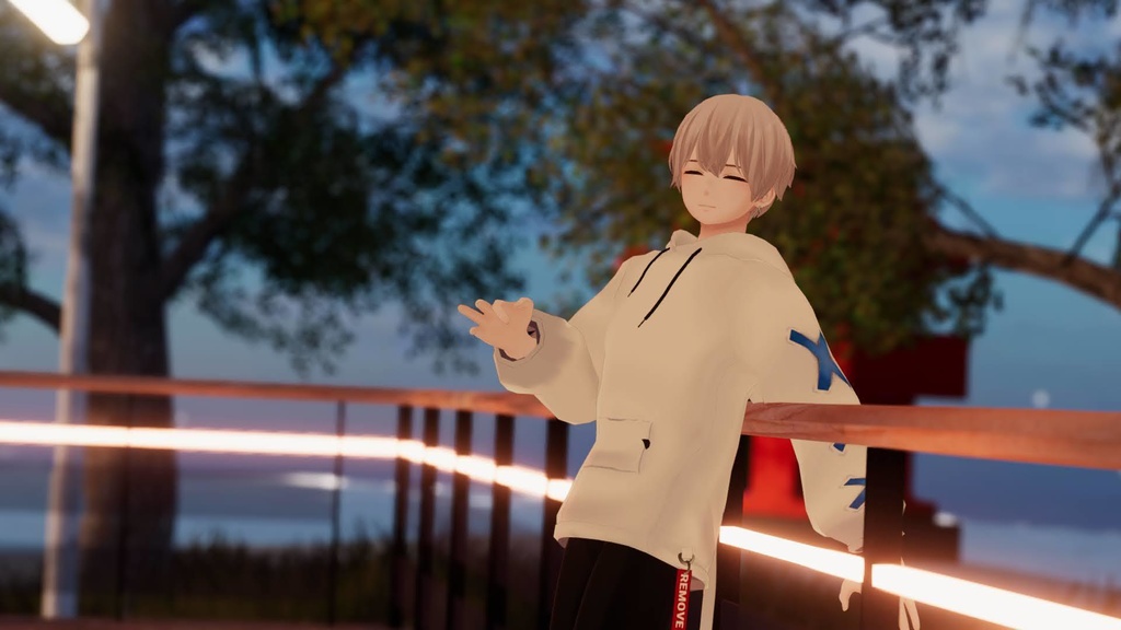 【杏里・透羽・薄荷素体対応】だぼパーカー