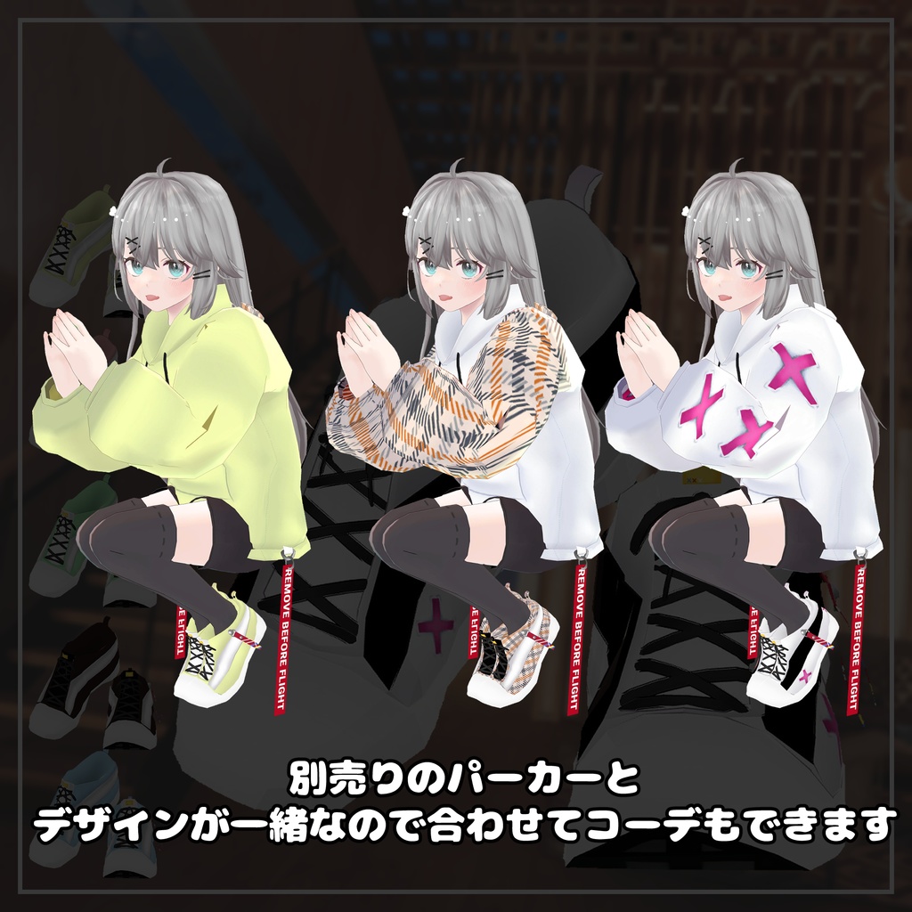 ☆32テクスチャ付き☆Mid cut sneakers