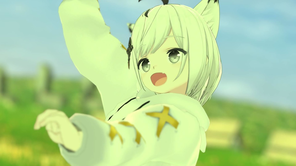 【狐九里るる対応】だぼパーカー