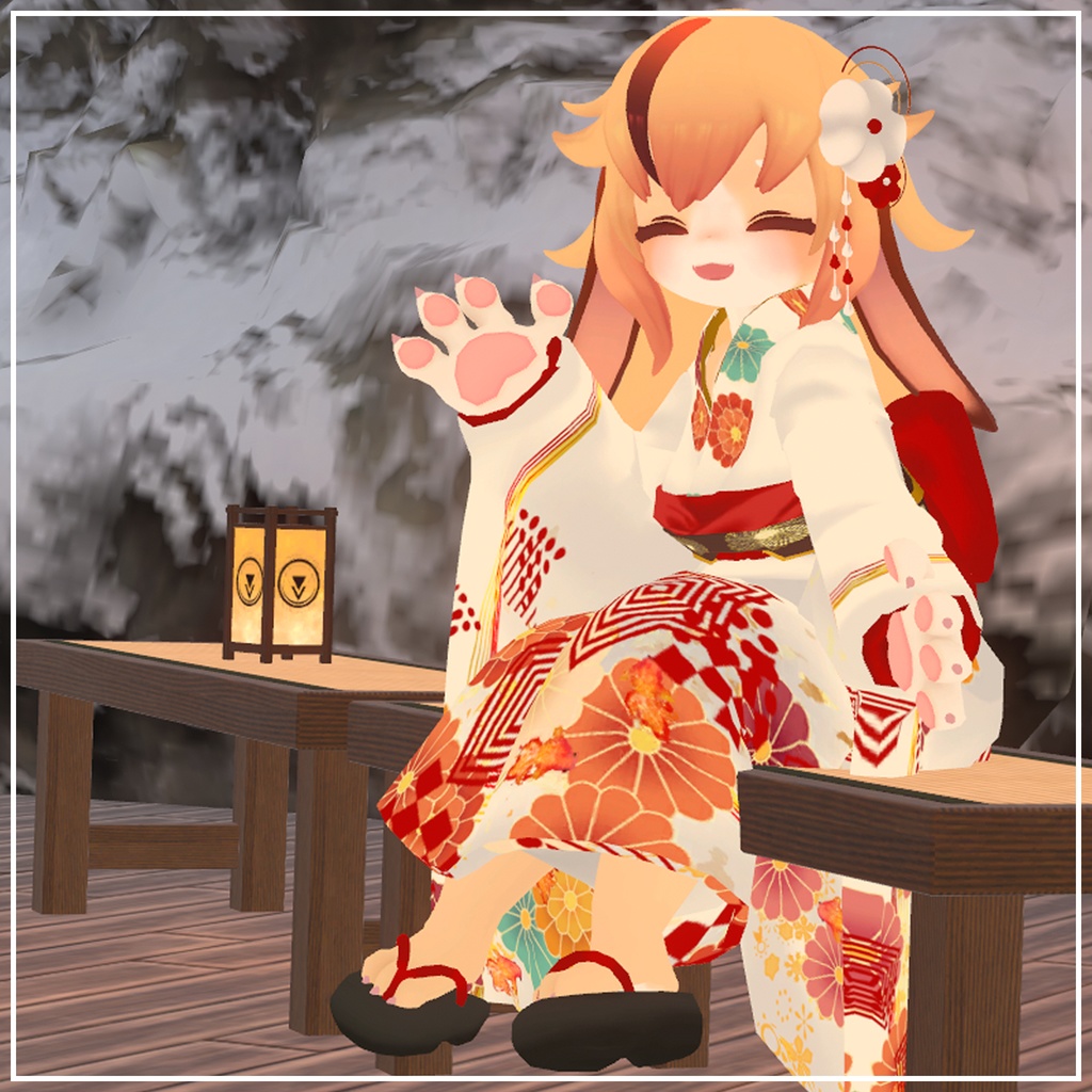 レディムーン、ミルティ専用着物:露錦