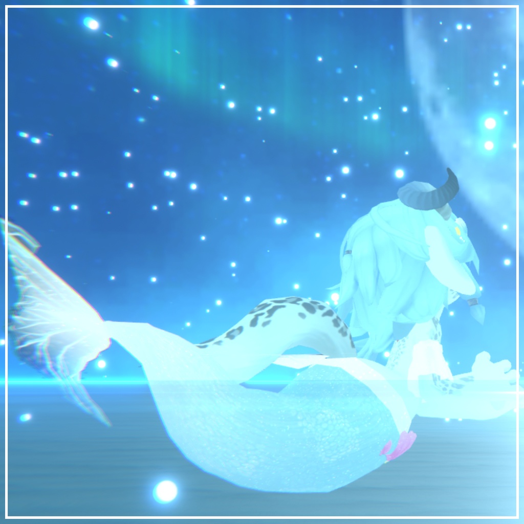 アニメーション付きマーメイド服:Mermaid Pearl