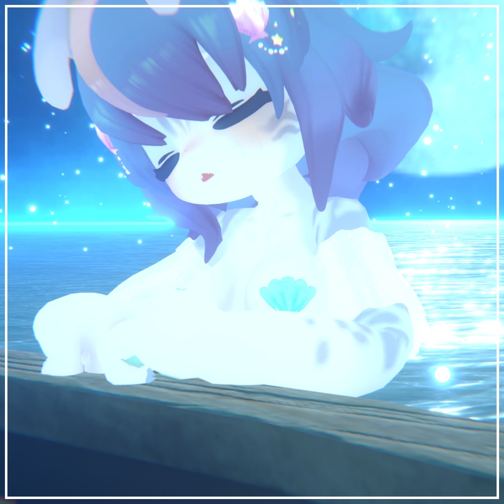 アニメーション付きマーメイド服:Mermaid Pearl