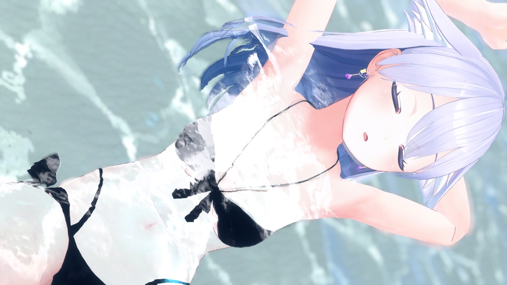 桔梗用水着【GirlyBikini】