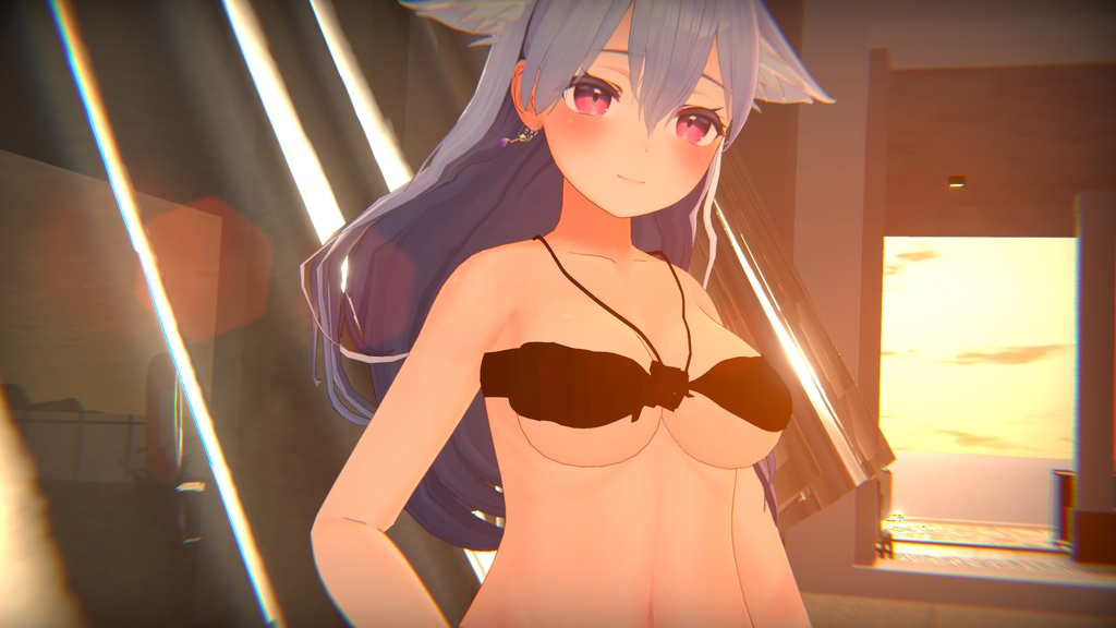 桔梗用水着【GirlyBikini】