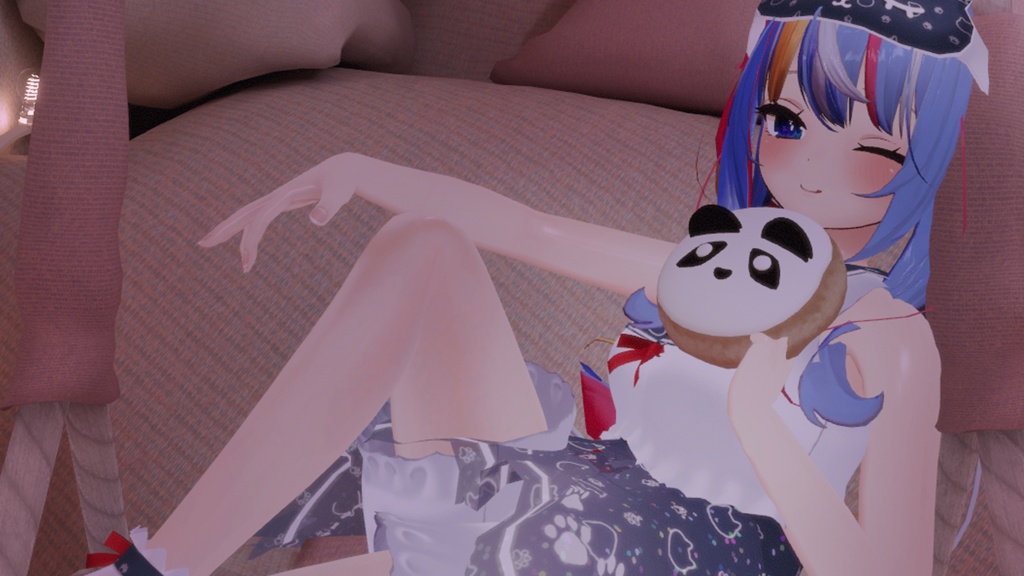 【複数アバター対応】ねこねこおやすみせーらー【PB対応】