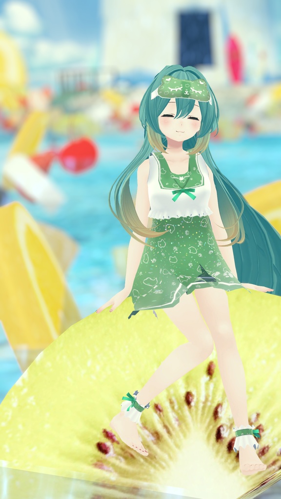 【複数アバター対応】ねこねこおやすみせーらー【PB対応】