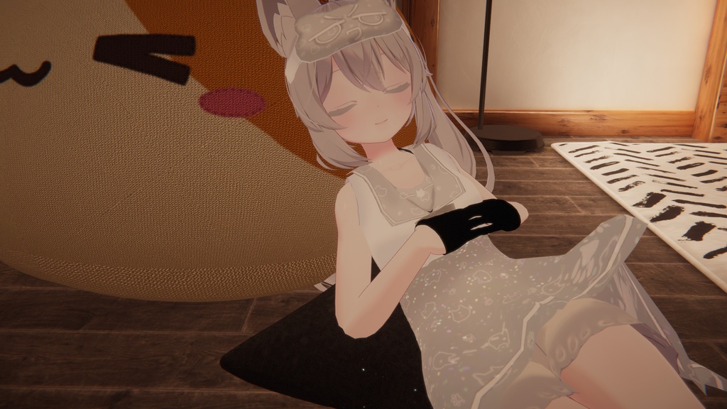 【複数アバター対応】ねこねこおやすみせーらー【PB対応】