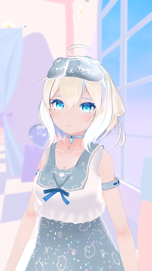 【複数アバター対応】ねこねこおやすみせーらー【PB対応】