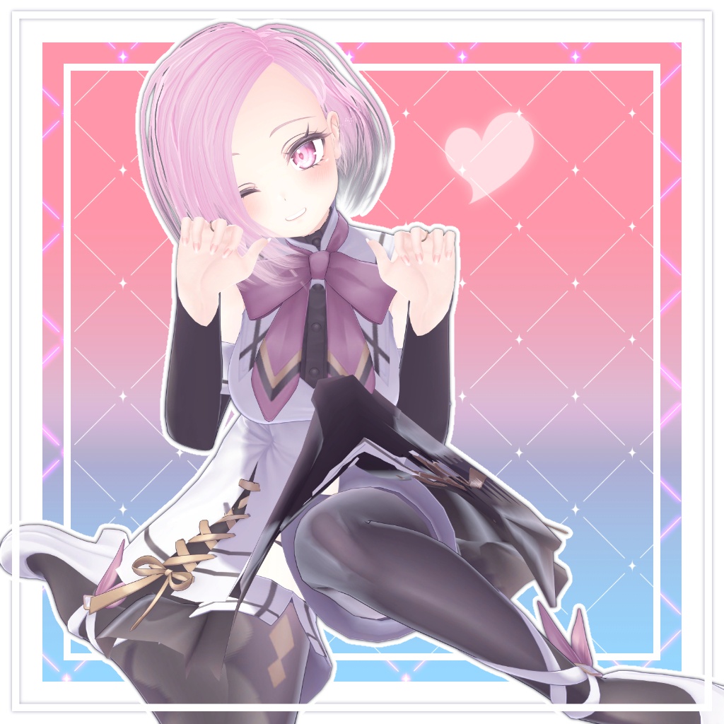 【PB】メッシュインナーサイドボブ