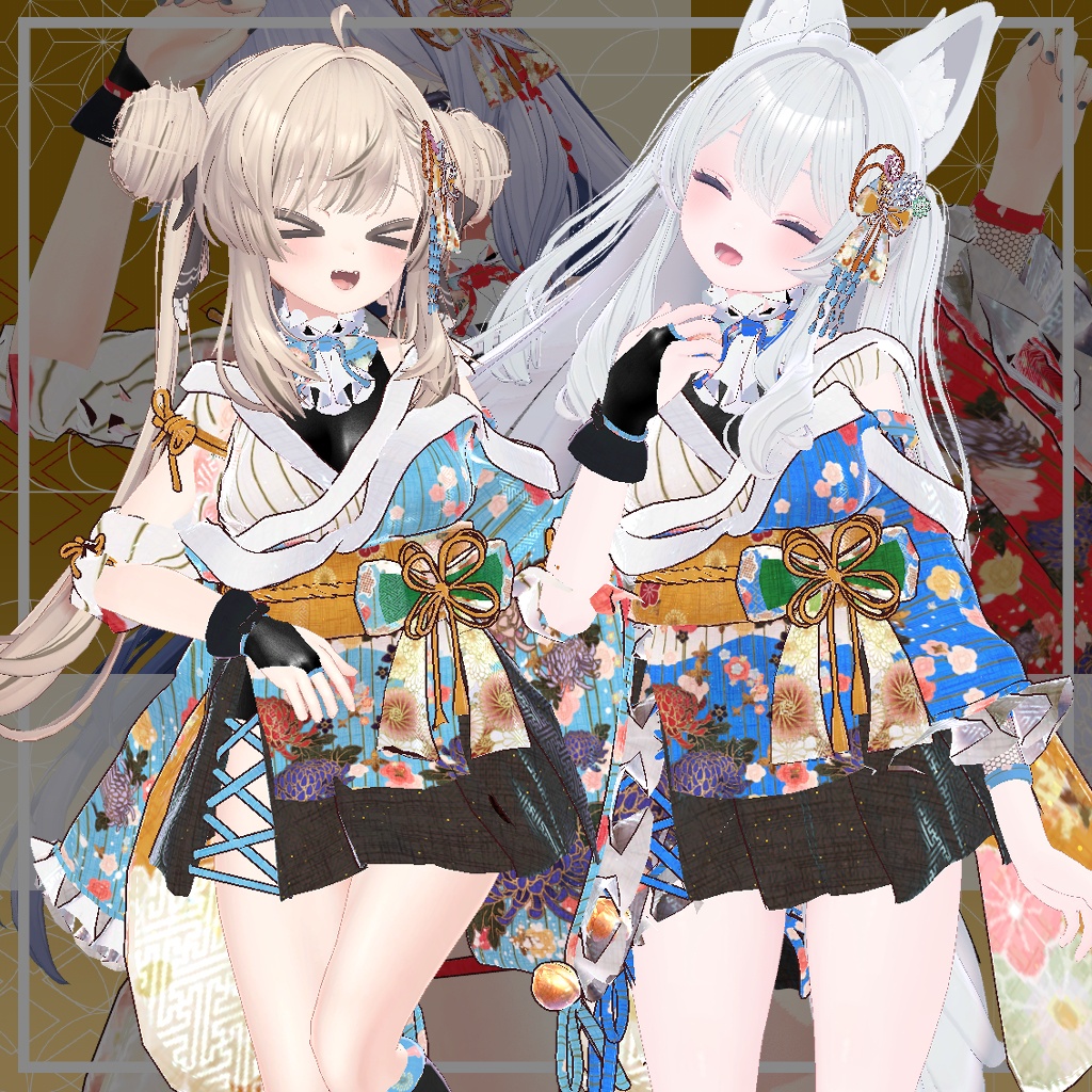 【PB対応】振袖 一華-いちか-【複数アバター対応】