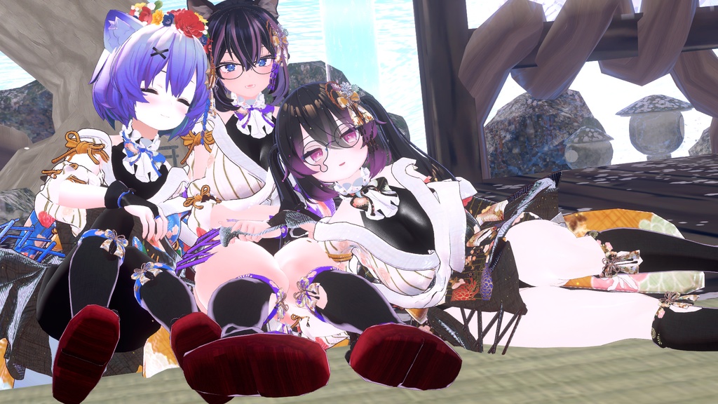 【PB対応】振袖 一華-いちか-【複数アバター対応】