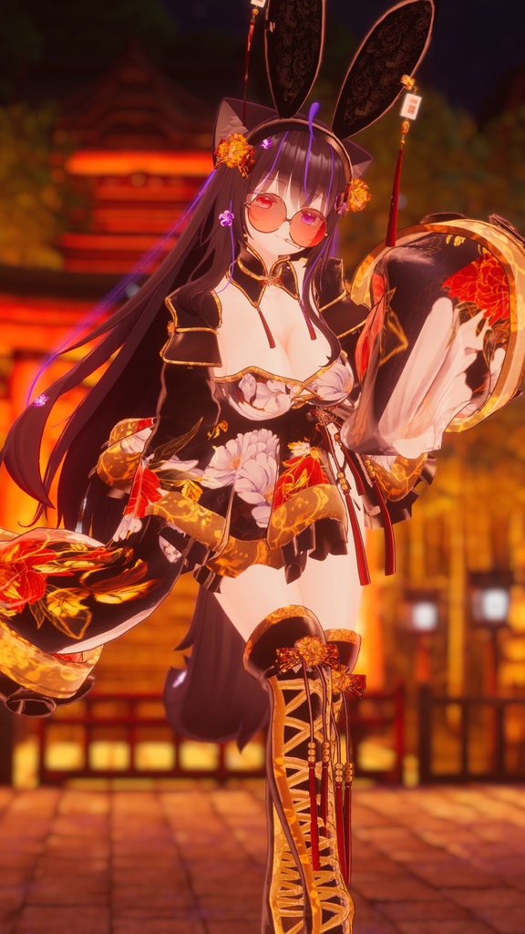 【桔梗、萌、セレスティア対応】チャイナバニー-Kowloon-