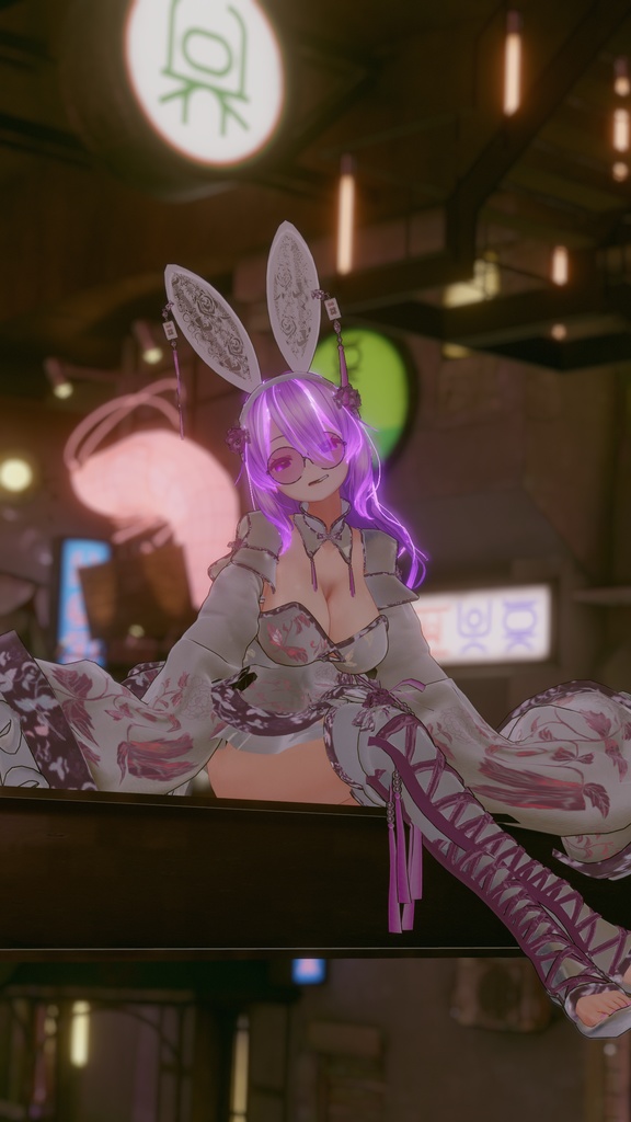 【桔梗、萌、セレスティア対応】チャイナバニー-Kowloon-