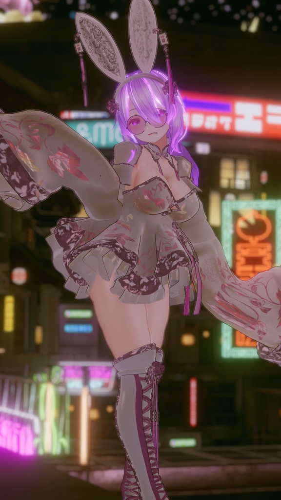 【桔梗、萌、セレスティア対応】チャイナバニー-Kowloon-