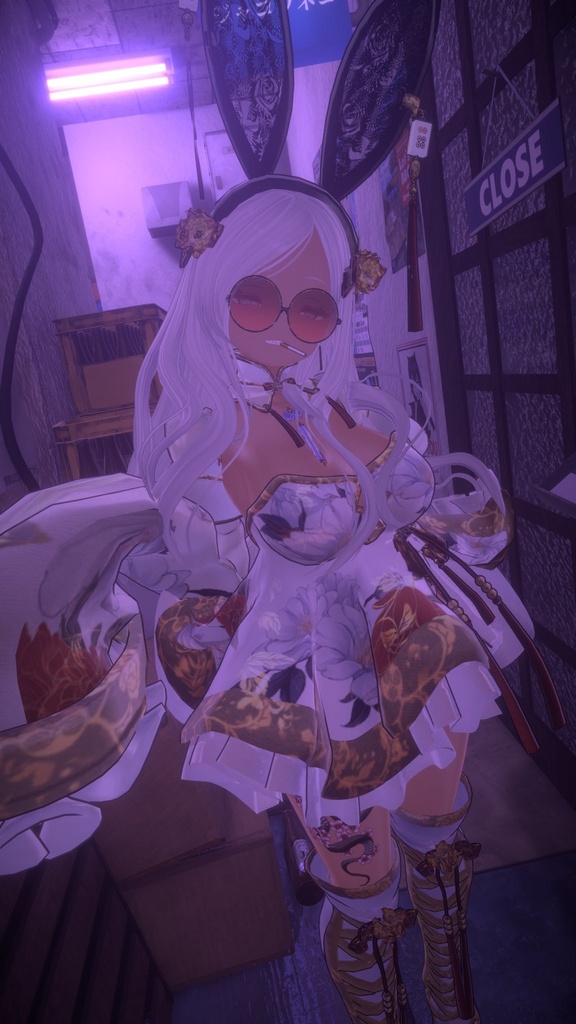 【桔梗、萌、セレスティア対応】チャイナバニー-Kowloon-