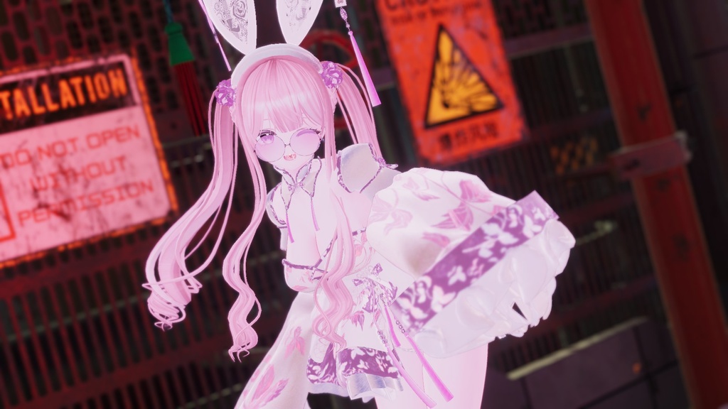 【桔梗、萌、セレスティア対応】チャイナバニー-Kowloon-