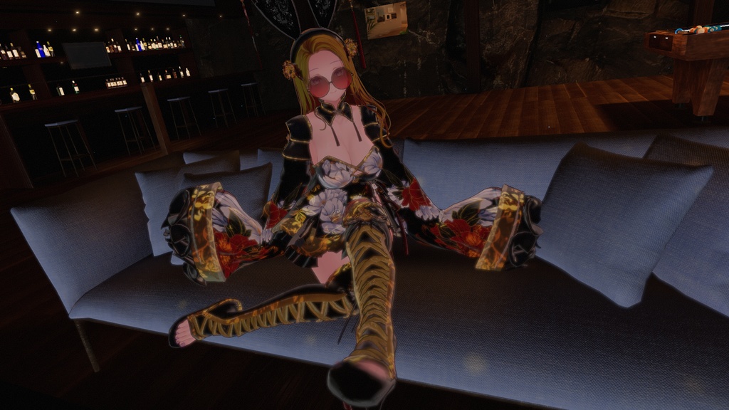 【桔梗、萌、セレスティア対応】チャイナバニー-Kowloon-