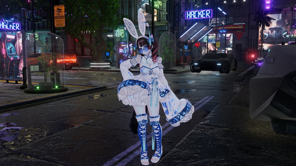 【桔梗、萌、セレスティア対応】チャイナバニー-Kowloon-