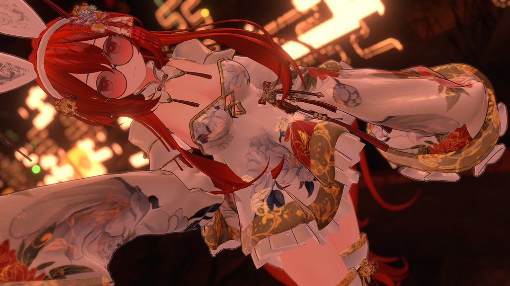 【桔梗、萌、セレスティア対応】チャイナバニー-Kowloon-