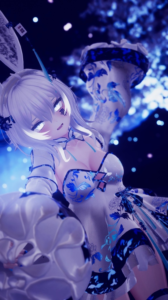 森羅・舞夜・龍のヨルちゃん】チャイナバニー-Kowloon-