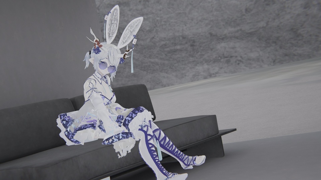 森羅・舞夜・龍のヨルちゃん】チャイナバニー-Kowloon-