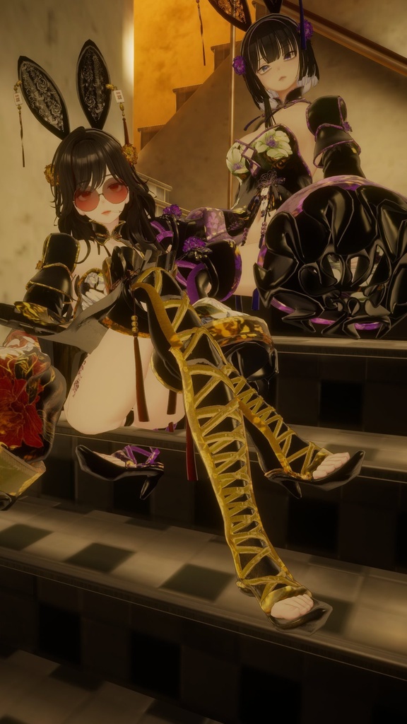 森羅・舞夜・龍のヨルちゃん】チャイナバニー-Kowloon-