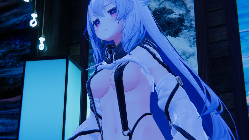 super crop hoodie【複数アバター対応】