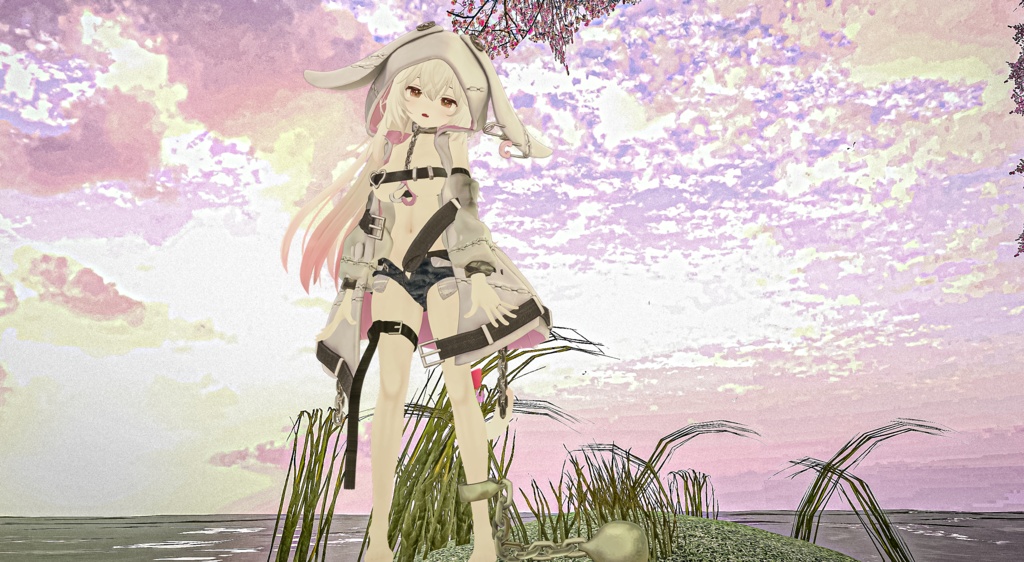 【複数アバター対応】バイオレンスラビット #ViolenceRabbit