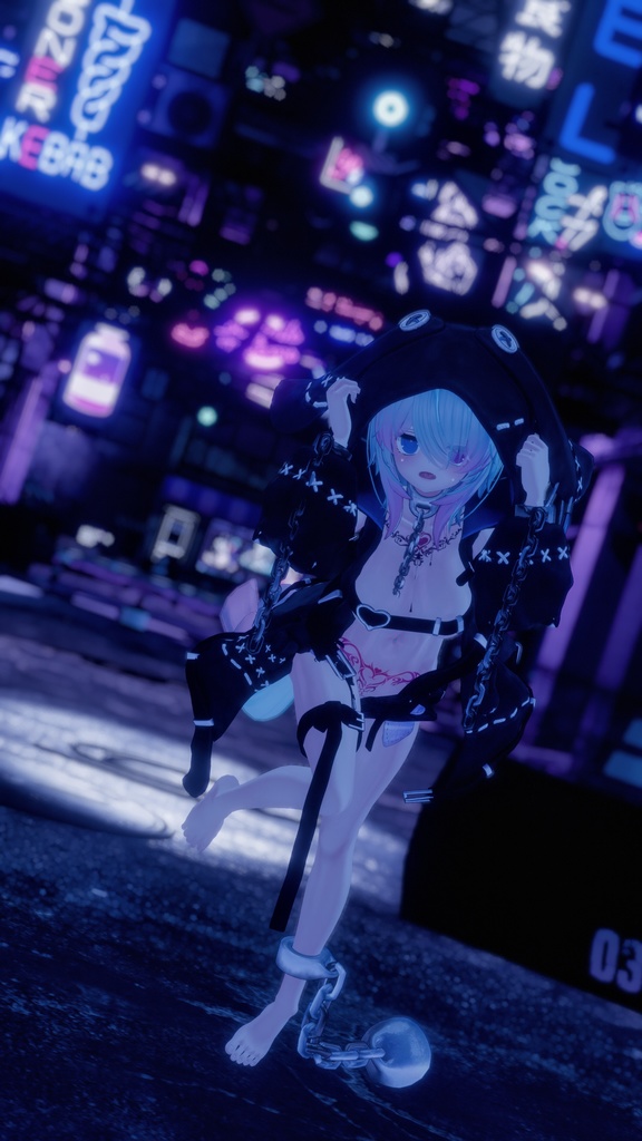 【複数アバター対応】バイオレンスラビット #ViolenceRabbit