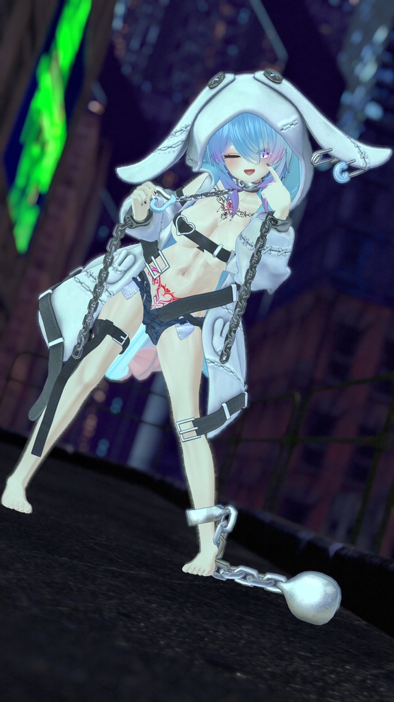 【複数アバター対応】バイオレンスラビット #ViolenceRabbit