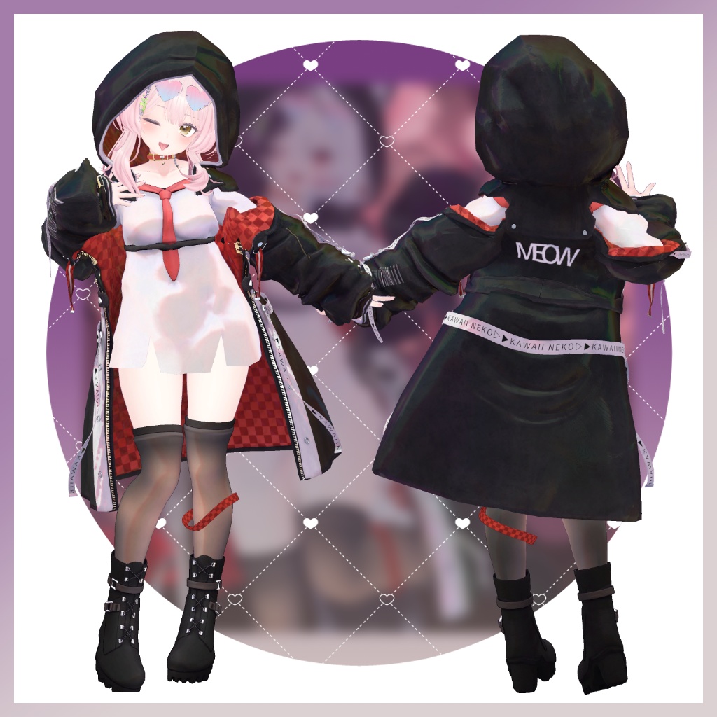 甘音しぃらコラボ衣装#MEOWSugar