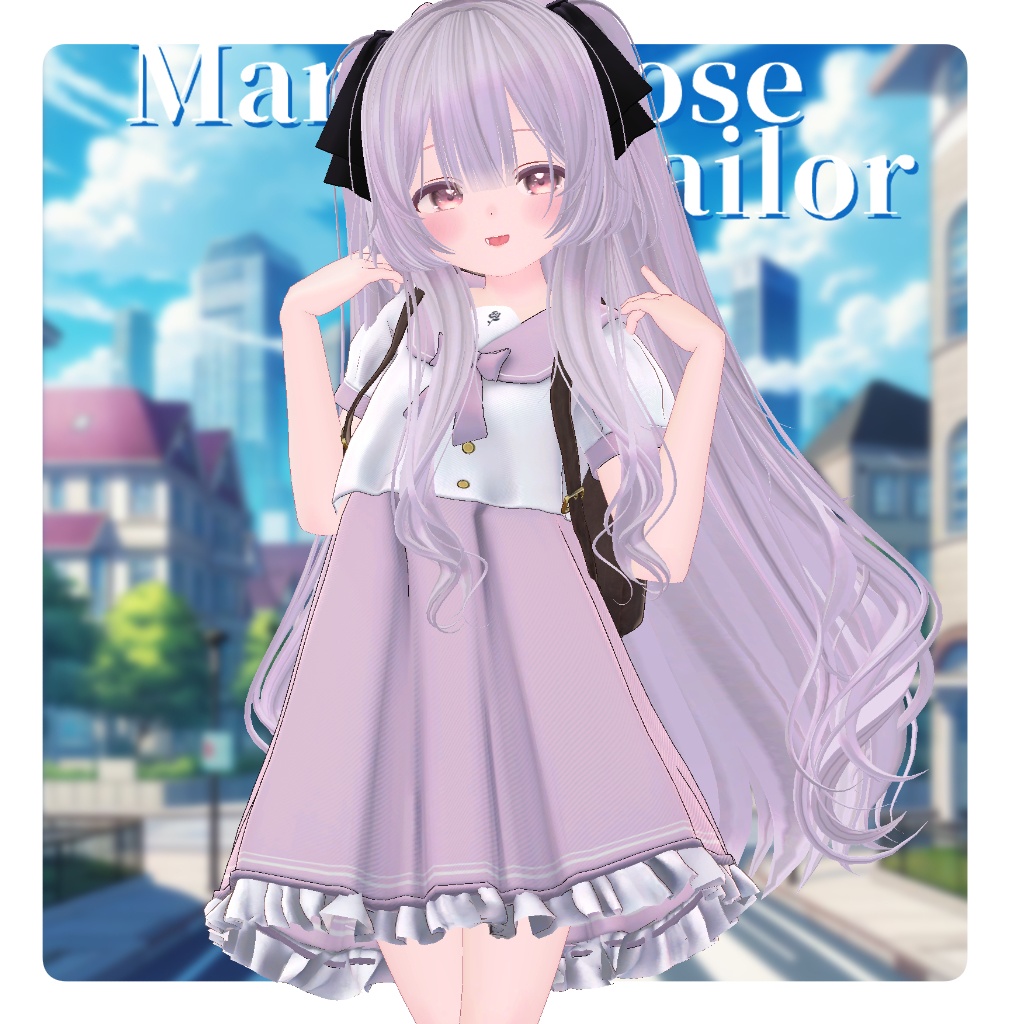 【複数アバター対応】マリンローズ・セーラー #MarineRoseSailor