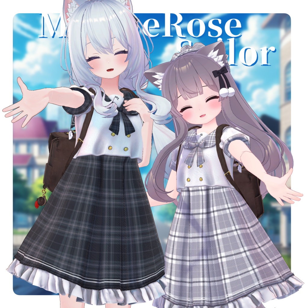 【複数アバター対応】マリンローズ・セーラー #MarineRoseSailor